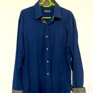 Louis Vuitton Navy Long Sleeve Shirt for Sale